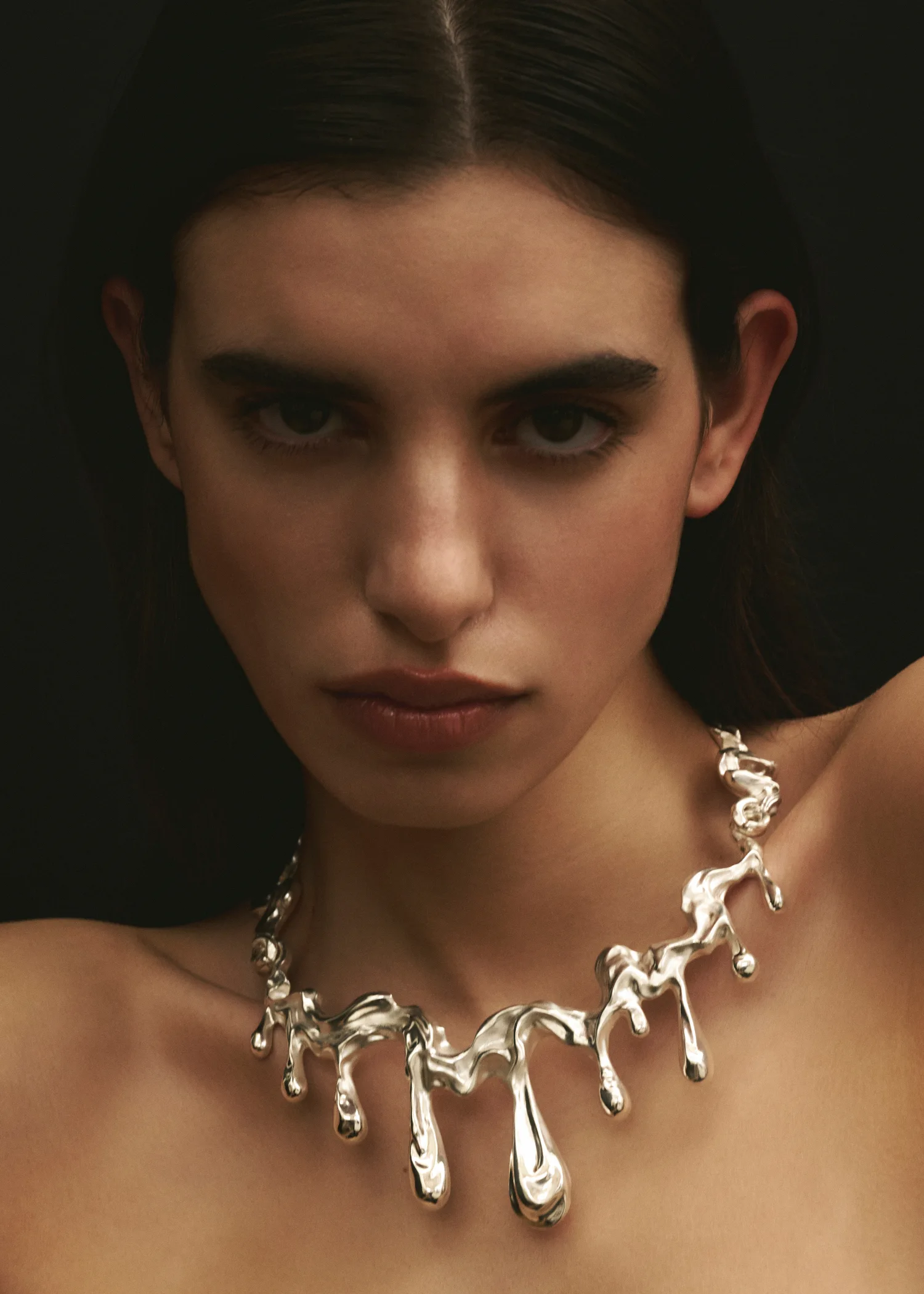 Delenio Choker - Silver