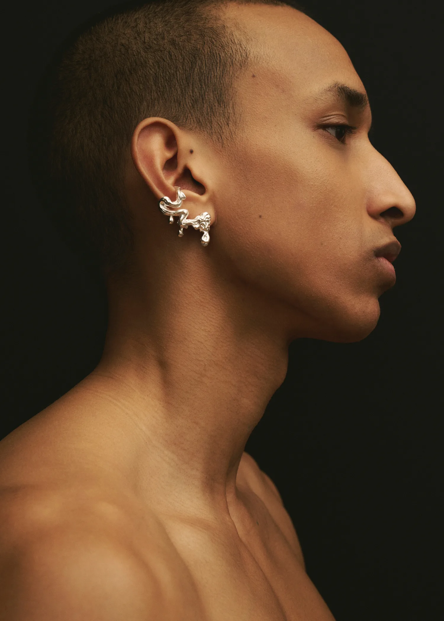 Umor Ear Climber - Silver