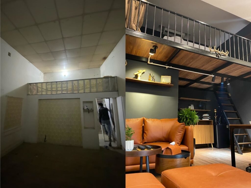 Cải tạo nhà cho anh Nhâm với nội thất hiện đại đẹp