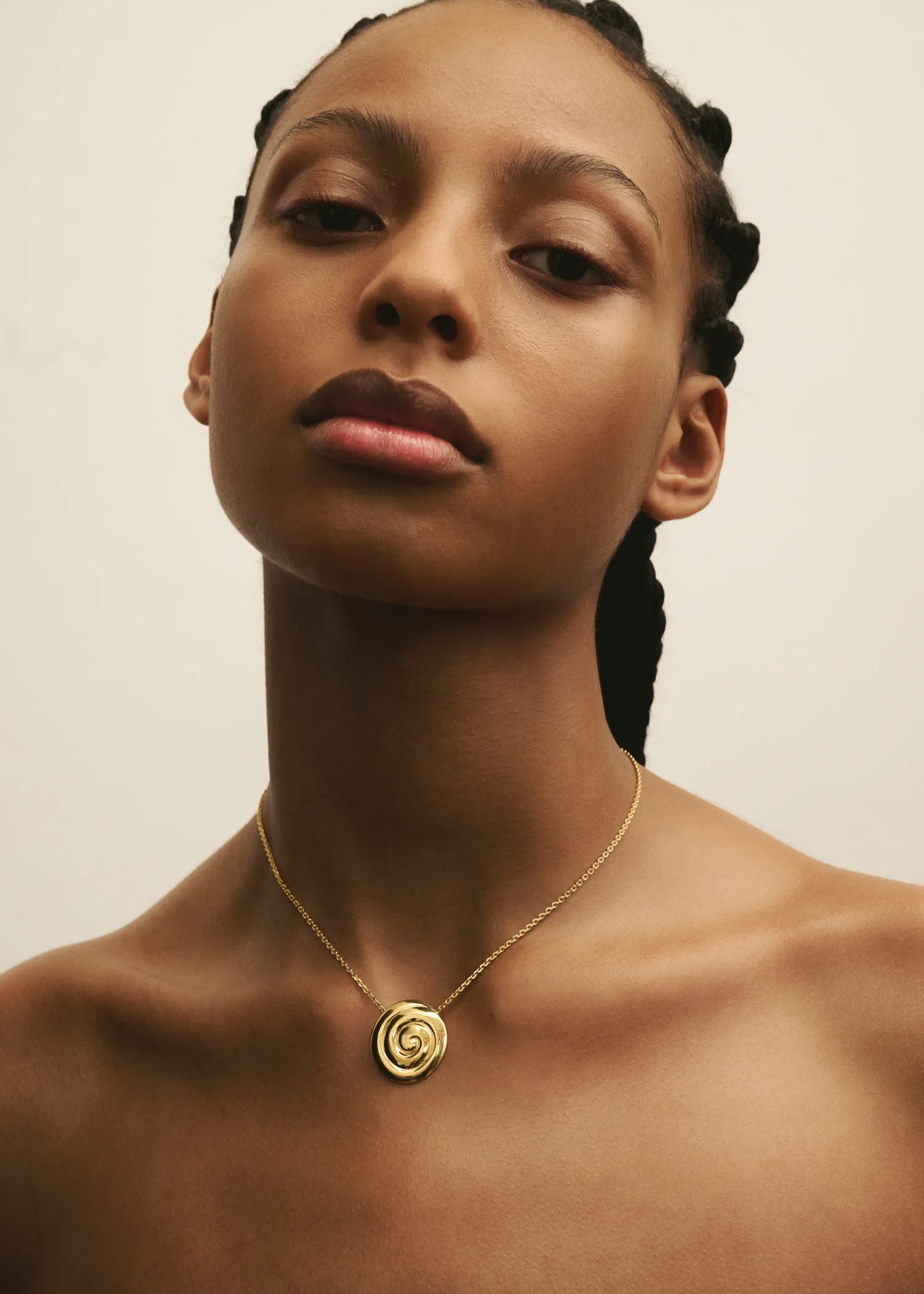 Uzu Mid Necklace - Gold