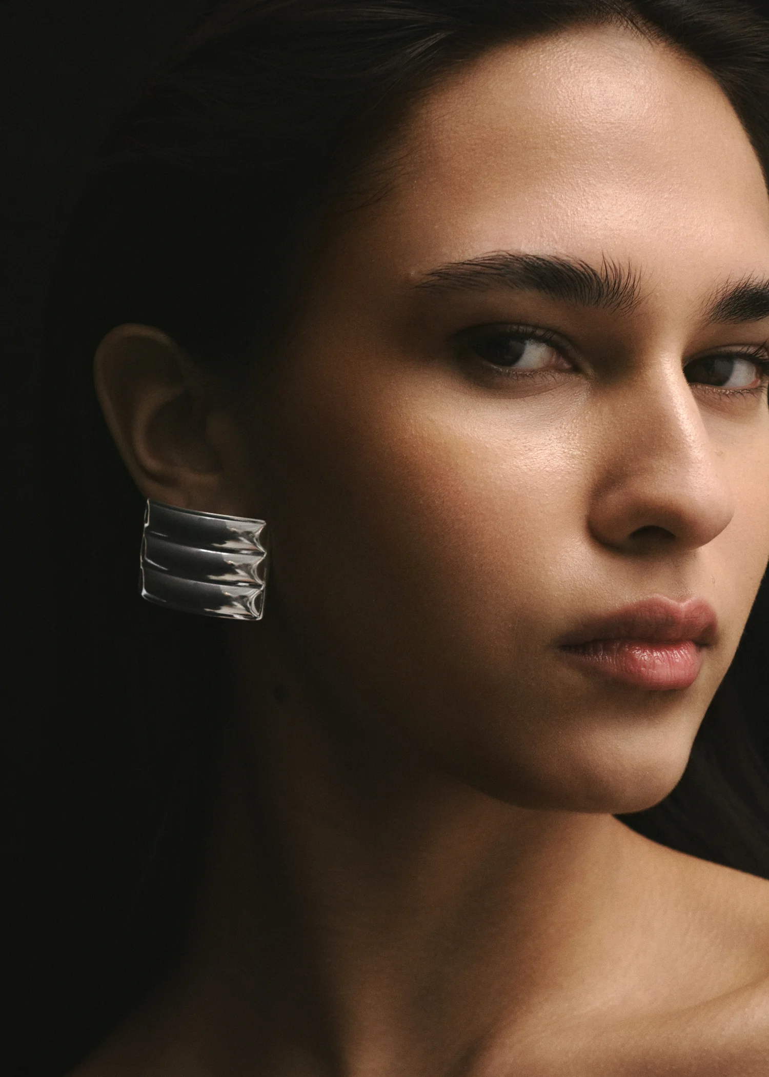 Cesi Earrings - Silver