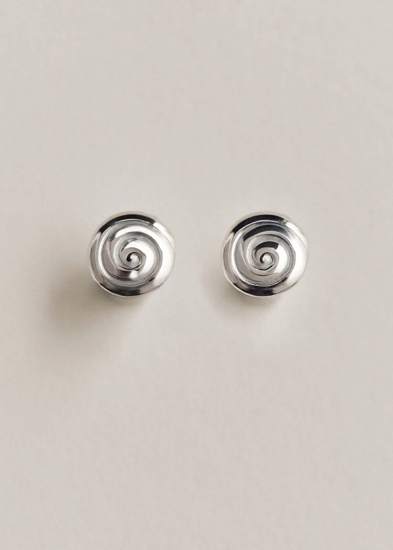 Uzu Mini Earrings - Silver